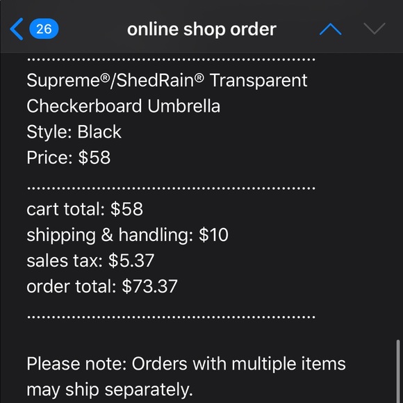 ☂️☔️ Supreme ShedRain Transparent Umbrella - Picture 3 of 3